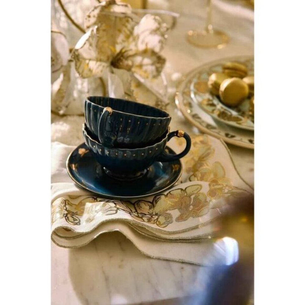 BNWT Anthropologie napkins, set of 4 (2 sets available), set #1 - Picture 5 of 7